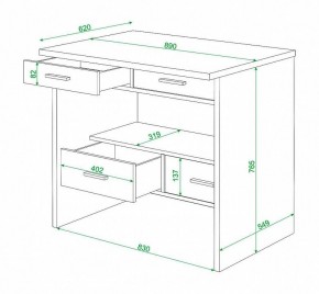 Стол письменный Живой дизайн СК-12 в Златоусте - zlatoust.mebel24.online | фото 2