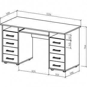 Стол письменный Остин в Златоусте - zlatoust.mebel24.online | фото 3