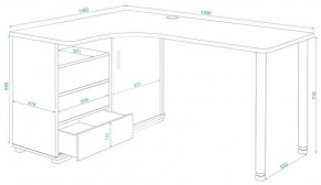 Стол письменный СР-145СМ в Златоусте - zlatoust.mebel24.online | фото 2