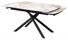 Стол RIVOLI 140 GLOSS LUXURY PANDORA SOLID CERAMIC / BLACK, ®DISAUR в Златоусте - zlatoust.mebel24.online | фото 5