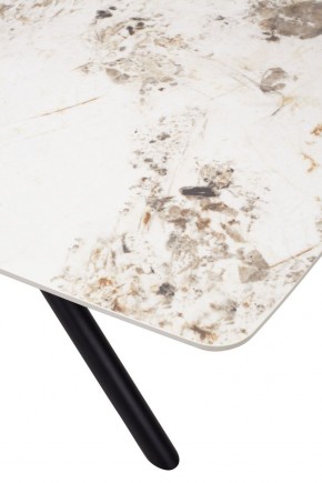 Стол RIVOLI 140 GLOSS LUXURY PANDORA SOLID CERAMIC / BLACK, ®DISAUR в Златоусте - zlatoust.mebel24.online | фото 8