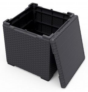 Стол с функцией хранения Виго (Vigo storage box) графит в Златоусте - zlatoust.mebel24.online | фото 3