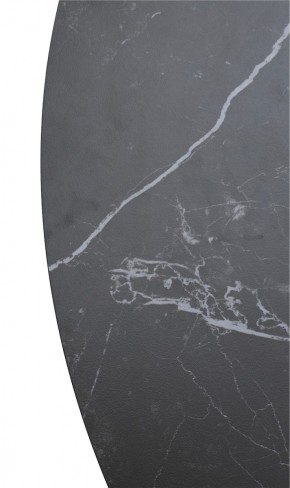 Стол TERNI 120 MATT BLACK MARBLE SOLID CERAMIC Черный мрамор матовый, керамика /Черн.каркас, ®DISAUR в Златоусте - zlatoust.mebel24.online | фото 9