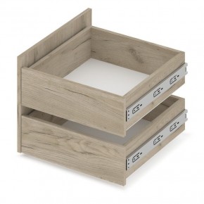 СТОУН С32 Шкаф 3-х створчатый с ящиками (камень темный/ирландский дуб) в Златоусте - zlatoust.mebel24.online | фото 5