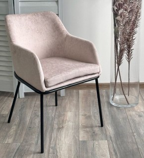 Стул АЛИСТЕР, цвет RAIN 2 какао велюр / черный каркас М-City в Златоусте - zlatoust.mebel24.online | фото 3