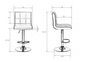 Стул барный DOBRIN CANDY, черный в Златоусте - zlatoust.mebel24.online | фото 8