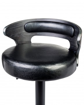 Стул барный DOBRIN FRED BLACK, чёрное дерево, чёрный в Златоусте - zlatoust.mebel24.online | фото 6