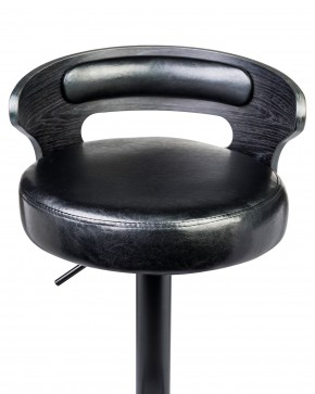 Стул барный DOBRIN FRED BLACK, чёрное дерево, чёрный в Златоусте - zlatoust.mebel24.online | фото 8