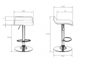 Стул барный DOBRIN TOMMY, красный в Златоусте - zlatoust.mebel24.online | фото 8