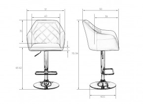 Стул барный DOBRIN VICTOR, чёрный в Златоусте - zlatoust.mebel24.online | фото 6