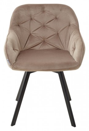 Стул GALE 360 град. поворот. BLUVEL-40 BEIGE, велюр/ черный каркас, М-City в Златоусте - zlatoust.mebel24.online | фото 6