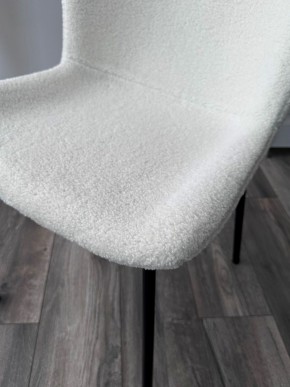 Стул RIYA UF992-01 Белый, teddy / черный каркас М-City в Златоусте - zlatoust.mebel24.online | фото 4