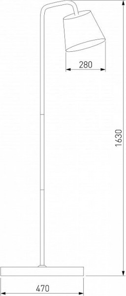 Торшер Eurosvet Montero 01135/1 белый в Златоусте - zlatoust.mebel24.online | фото 2