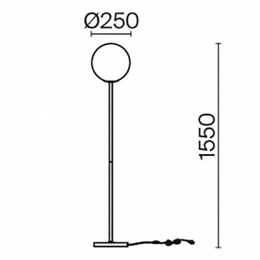 Торшер Maytoni Ring MOD013FL-01B в Златоусте - zlatoust.mebel24.online | фото 4