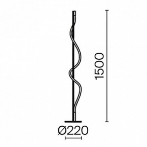 Торшер Maytoni Tau MOD166FL-L15B3K в Златоусте - zlatoust.mebel24.online | фото 4