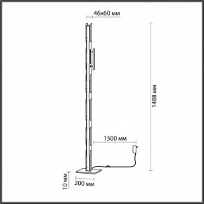 Торшер Odeon Light Fierro 4991/36FL в Златоусте - zlatoust.mebel24.online | фото 4