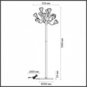 Торшер Odeon Light Gardi 5090/12F в Златоусте - zlatoust.mebel24.online | фото 5