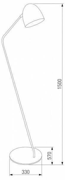 Торшер TK Lighting Soho 5037 Soho Black в Златоусте - zlatoust.mebel24.online | фото 2