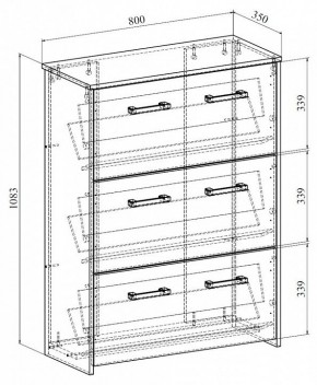 Тумба для обуви Агата АТ-1 в Златоусте - zlatoust.mebel24.online | фото 4