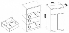 Тумба для обуви ТП-12 в Златоусте - zlatoust.mebel24.online | фото 4