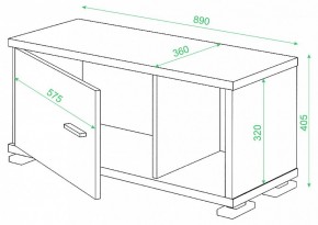 Тумба комбинированная Домино СБ-30/1 в Златоусте - zlatoust.mebel24.online | фото 2