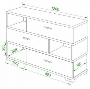 Тумба комбинированная Домино СБ-40/3-ПВК в Златоусте - zlatoust.mebel24.online | фото 2