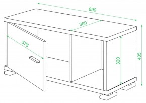 Тумба комбинированная СБ-30/1 в Златоусте - zlatoust.mebel24.online | фото 2