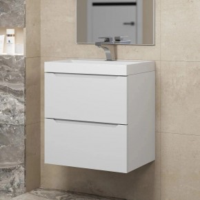 Тумба под раковину Uperwood Tanos 50 см, подвесная, белая матовая в Златоусте - zlatoust.mebel24.online | фото 1