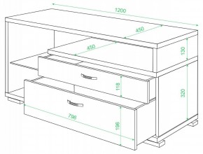 Тумба под ТВ Домино ТК-10М в Златоусте - zlatoust.mebel24.online | фото 2