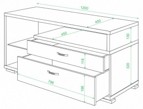 Тумба под ТВ ТК-10 М в Златоусте - zlatoust.mebel24.online | фото 2