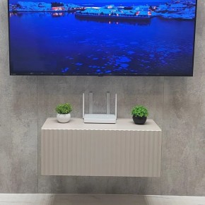 Тумба подвесная под ТВ LINES MTV1-MA 750 Бежевый (Леда-М 10.1.5) в Златоусте - zlatoust.mebel24.online | фото 5