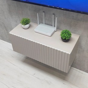 Тумба подвесная под ТВ LINES MTV1-MA 750 Бежевый (Леда-М 10.1.5) в Златоусте - zlatoust.mebel24.online | фото 6