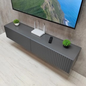 Тумба подвесная под ТВ LINES MTV1-MA 750 Темно-серый (Графит-M 10.1.25) в Златоусте - zlatoust.mebel24.online | фото 11