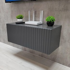 Тумба подвесная под ТВ LINES MTV1-MA 750 Темно-серый (Графит-M 10.1.25) в Златоусте - zlatoust.mebel24.online | фото 9