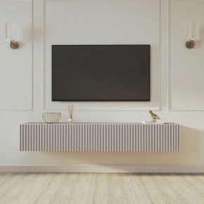 Тумба подвесная под ТВ LINES MTV3-MA 900 Бежевый (Леда-М 10.1.5) в Златоусте - zlatoust.mebel24.online | фото 12