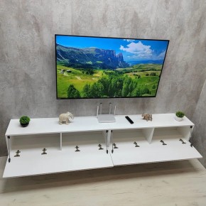 Тумба подвесная под ТВ LINES MTV4-MA 1150 Белый глянец (Белый-M 10.1.1) в Златоусте - zlatoust.mebel24.online | фото 12