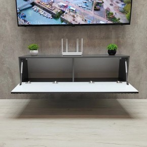 Тумба подвесная под ТВ LINES MTV4-MA 1150 Темно-серый (Графит-M 10.1.25) в Златоусте - zlatoust.mebel24.online | фото 3