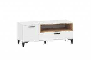 Тумба ТВА НМ 013.42 "Bergen" (Белый/Дуб бунратти) в Златоусте - zlatoust.mebel24.online | фото 2