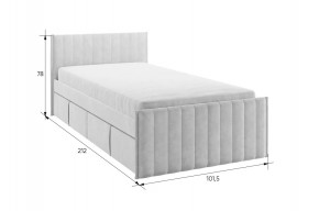 ТВИКС Кровать с ящиками 900 в Златоусте - zlatoust.mebel24.online | фото 2
