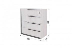 ВИНТЕР - 8 Комод 4 ящика в Златоусте - zlatoust.mebel24.online | фото 4