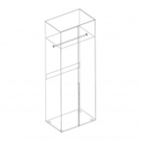 ВИТА Шкаф 2-ств для одежды в Златоусте - zlatoust.mebel24.online | фото 2