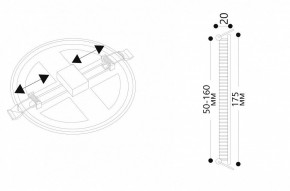 Встраиваемый светильник Arte Lamp Mesura A7974PL-1WH в Златоусте - zlatoust.mebel24.online | фото 5