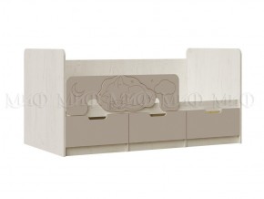 ЮНИОР-4 Кровать 1600 (Шарли Мокко) в Златоусте - zlatoust.mebel24.online | фото